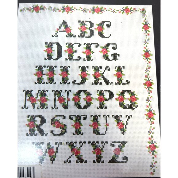 Dale Burdett 101 Alphabets Cross Stitch Pattern Book By Jeanette Crews Designs - Picture 3 of 5